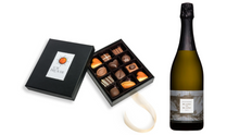 Load image into Gallery viewer, Assorted Chocolate Box (12pc) & Bubbles Gift Pack