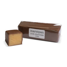 Load image into Gallery viewer, Marzipan Milk Chocolate 100g