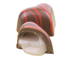 Load image into Gallery viewer, Love Byron Bay Milk Chocolate Strawberry Hearts
