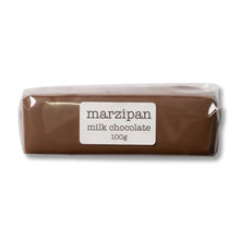 Load image into Gallery viewer, Marzipan Milk Chocolate 100g