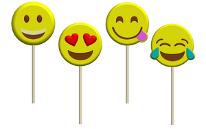 Emoji Chocolate Lollipop