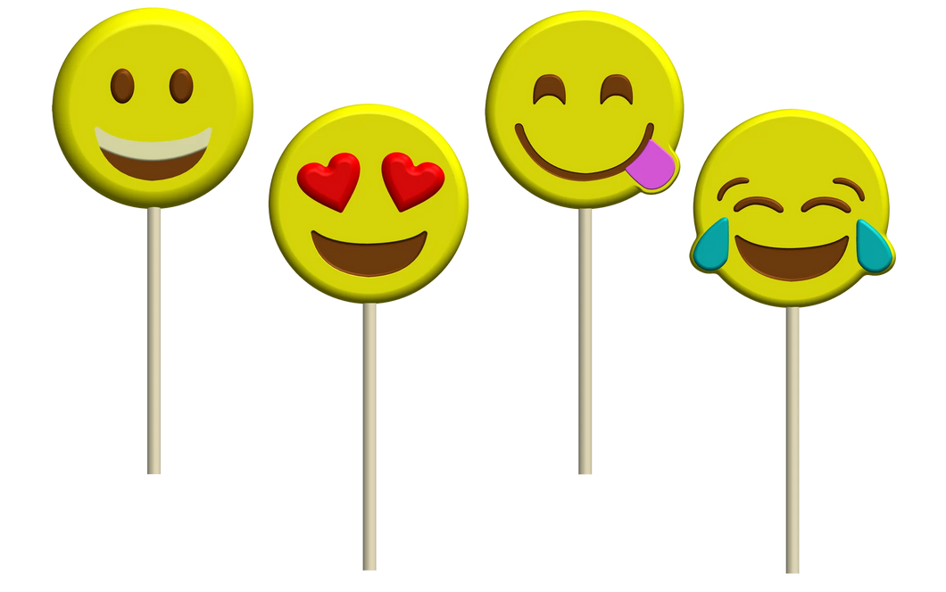 Emoji Chocolate Lollipop