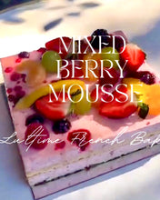 Load image into Gallery viewer, Mixed Berries Mousse Cake
