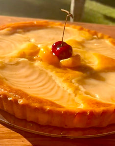 Pear Amandine Tart