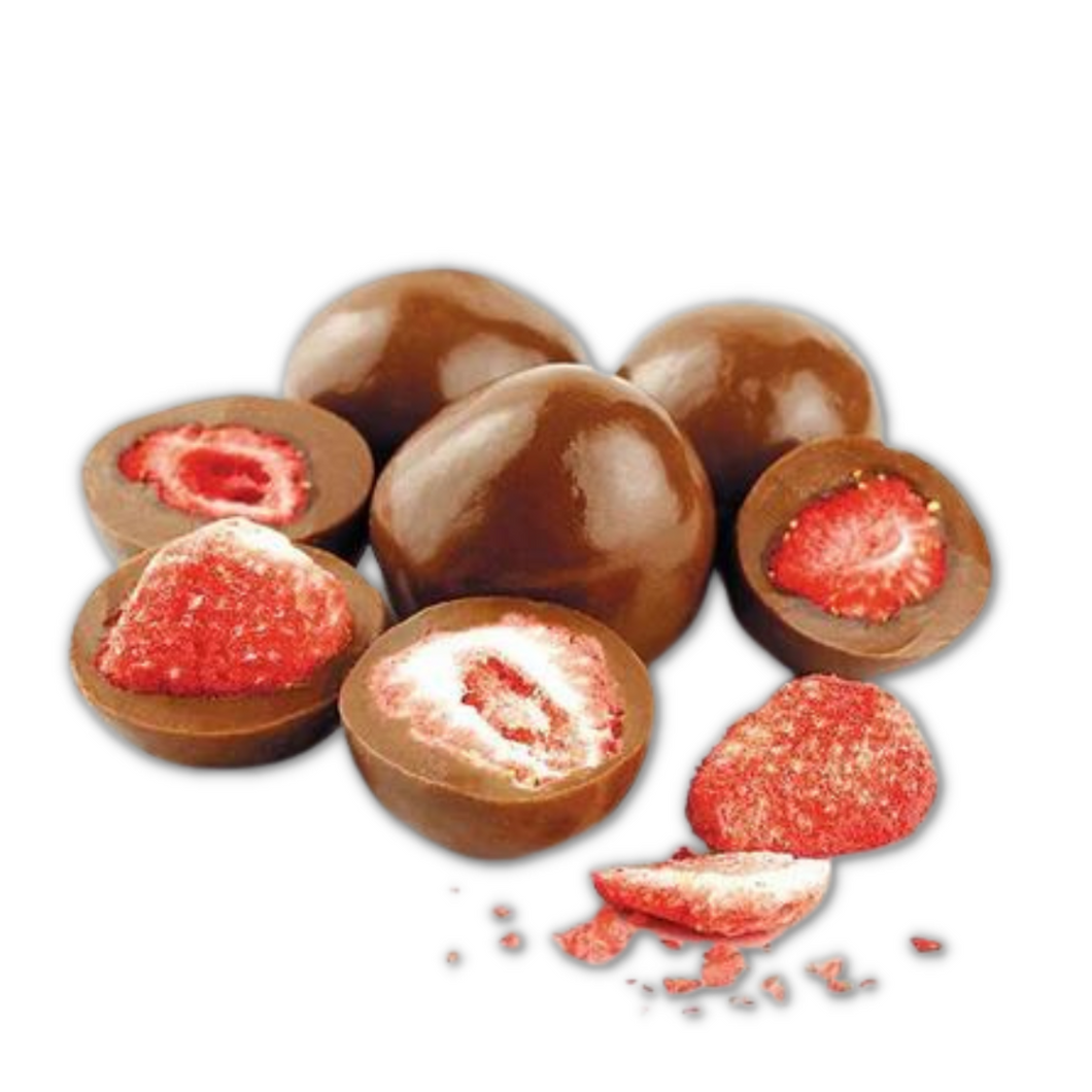 Strawberries in Milk Chocolate