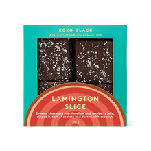 Load image into Gallery viewer, Koko Black Lamington Slice 150g | Dark Chocolate
