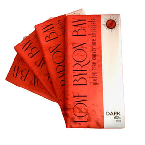 Love Byron Bay's - Delicious Dark Chocolate Blocks  Special Offer - Buy 3 and get one FREE