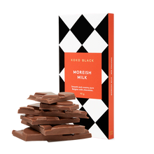 Load image into Gallery viewer, Koko Black Moreish Milk 90g | Milk Chocolate Block
