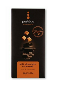 Perlège Milk Chocolate & Caramel (Stevia)