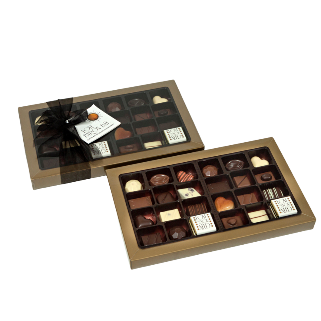 Love Byron Bay 30 piece Assortment Chocolate Gift Box
