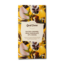 Load image into Gallery viewer, Local Cocoa Salted Caramel Milk Chocolate Bar 90g
